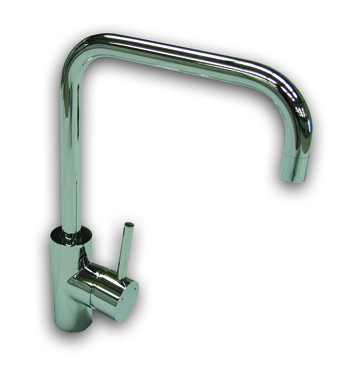 The 1810 Company CASCADE SQUARE SPOUT CHROME TAP - CAS/01/CH